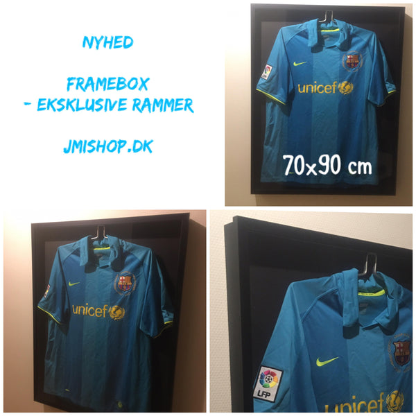 2-PAK FrameBox - Eksklusiv ramme til sportstrøjer, t-shirts m.m.