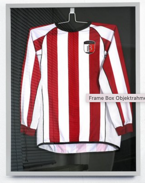 2-PAK FrameBox - Eksklusiv ramme til sportstrøjer, t-shirts m.m.